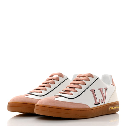 Louis Vuitton Calfskin Frontrow Sneakers 36 Rose Clair 3 of 9