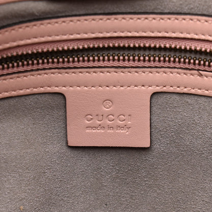 Gucci Calfskin Matelasse Medium GG Marmont Shoulder Tote Bag Perfect Pink 6 of 14