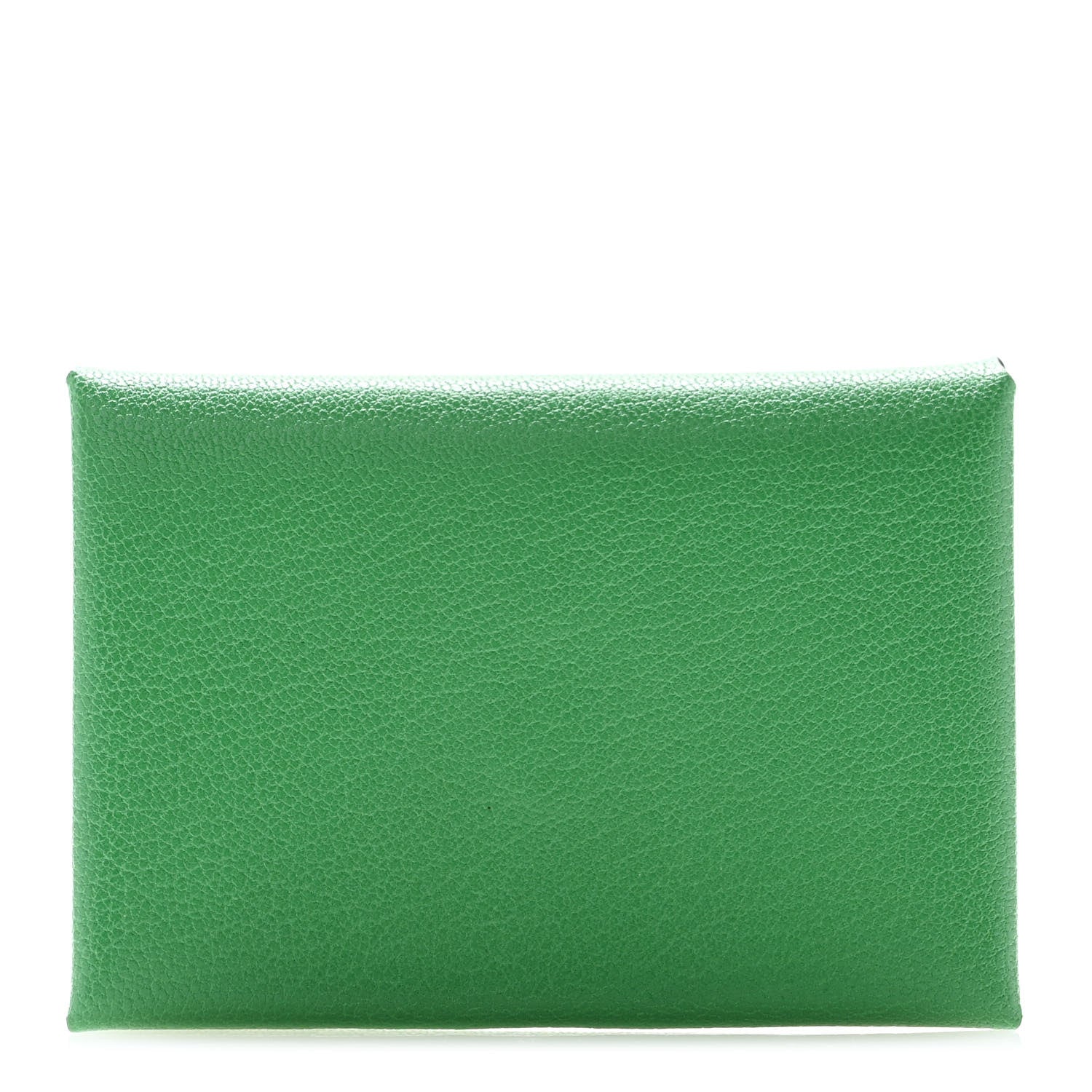 Hermes Chevre Mysore Calvi Duo Card Case Cactus 1 of 9