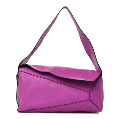 Loewe Calfskin Puzzle Hobo Bright Purple 1 of 9