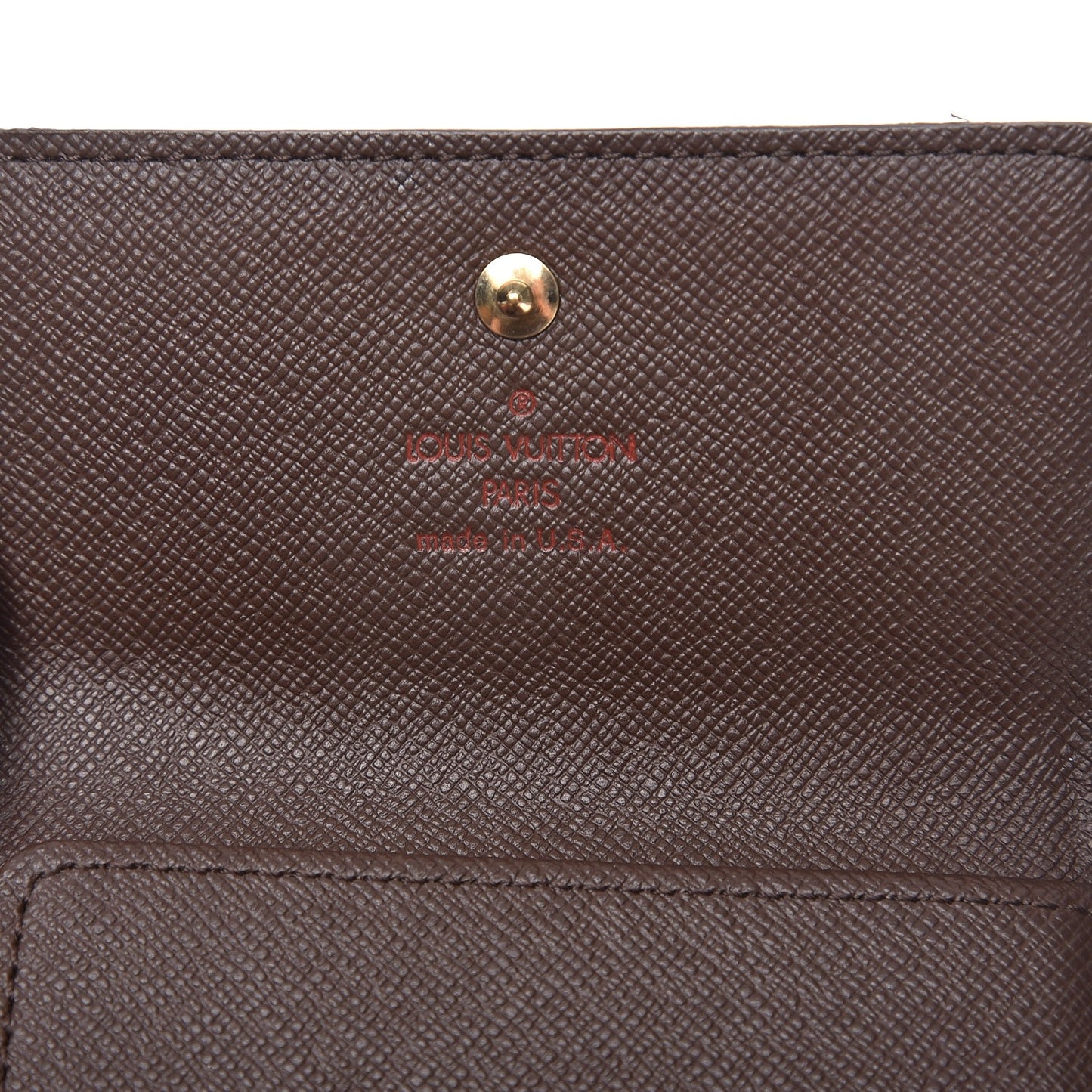 Damier Ebene Elise Wallet