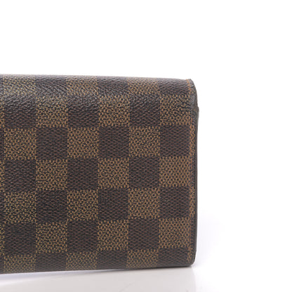 Louis Vuitton Damier Ebene Sarah Wallet 8 of 12