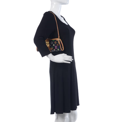 Louis Vuitton Monogram Multicolor Shirley Black 2 of 13