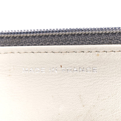 Chanel Metallic Aged Calfskin Quilted Wallet on Chain WOC Silver 7 of 11