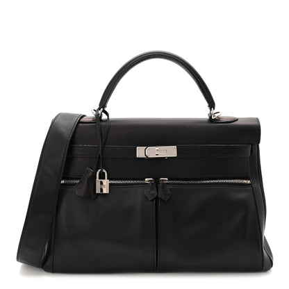 Hermes Swift Lakis Kelly 35 Black 1 of 11