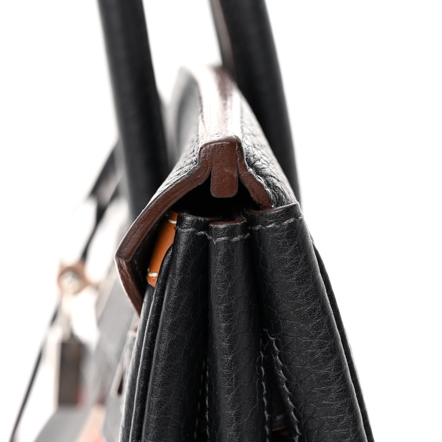 Hermes Fjord Barenia Crinoline Club Birkin 35 Bleu Indigo 11 of 13