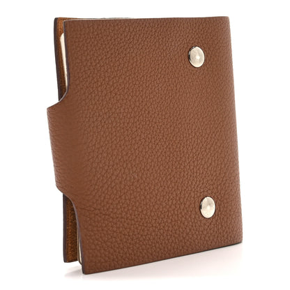 Hermes Togo Ulysse Mini Notebook Cover Gold 3 of 8