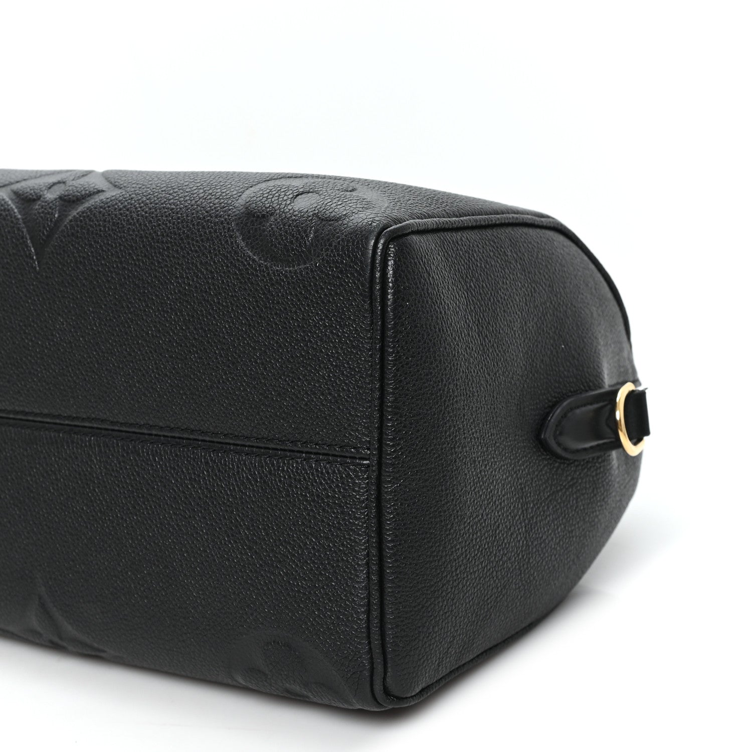 Louis Vuitton Empreinte Monogram Giant Speedy Bandouliere 25 Black 10 of 10