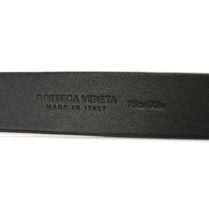 Bottega Veneta Calfskin Triangle Belt 75 30 Black 5 of 5