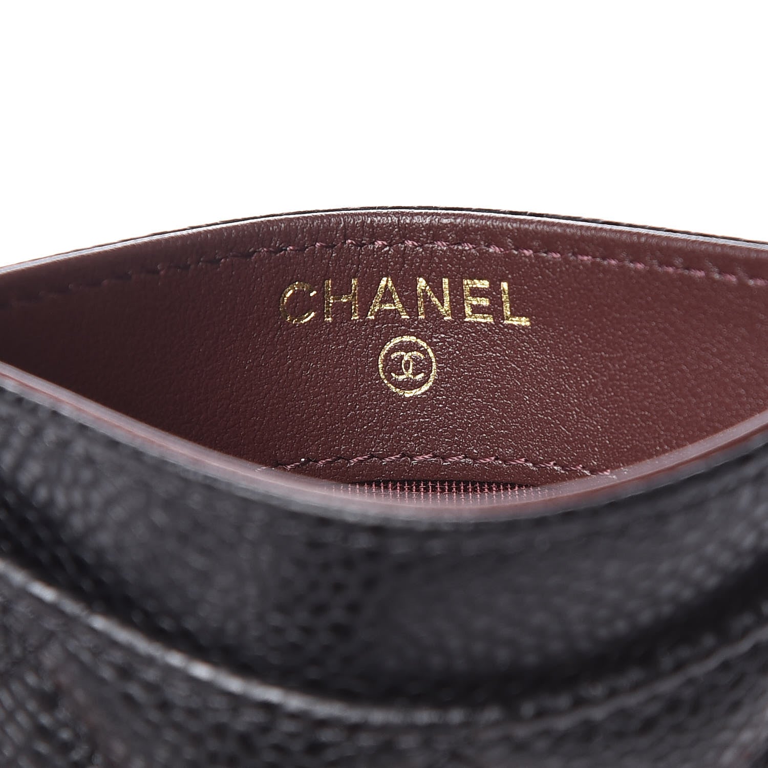 Chanel Caviar Quilted Card Holder Black 6 of 9