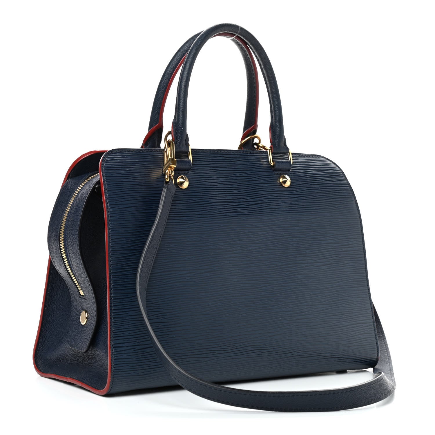 Louis Vuitton Epi Vaneau MM Marine Rouge 3 of 13