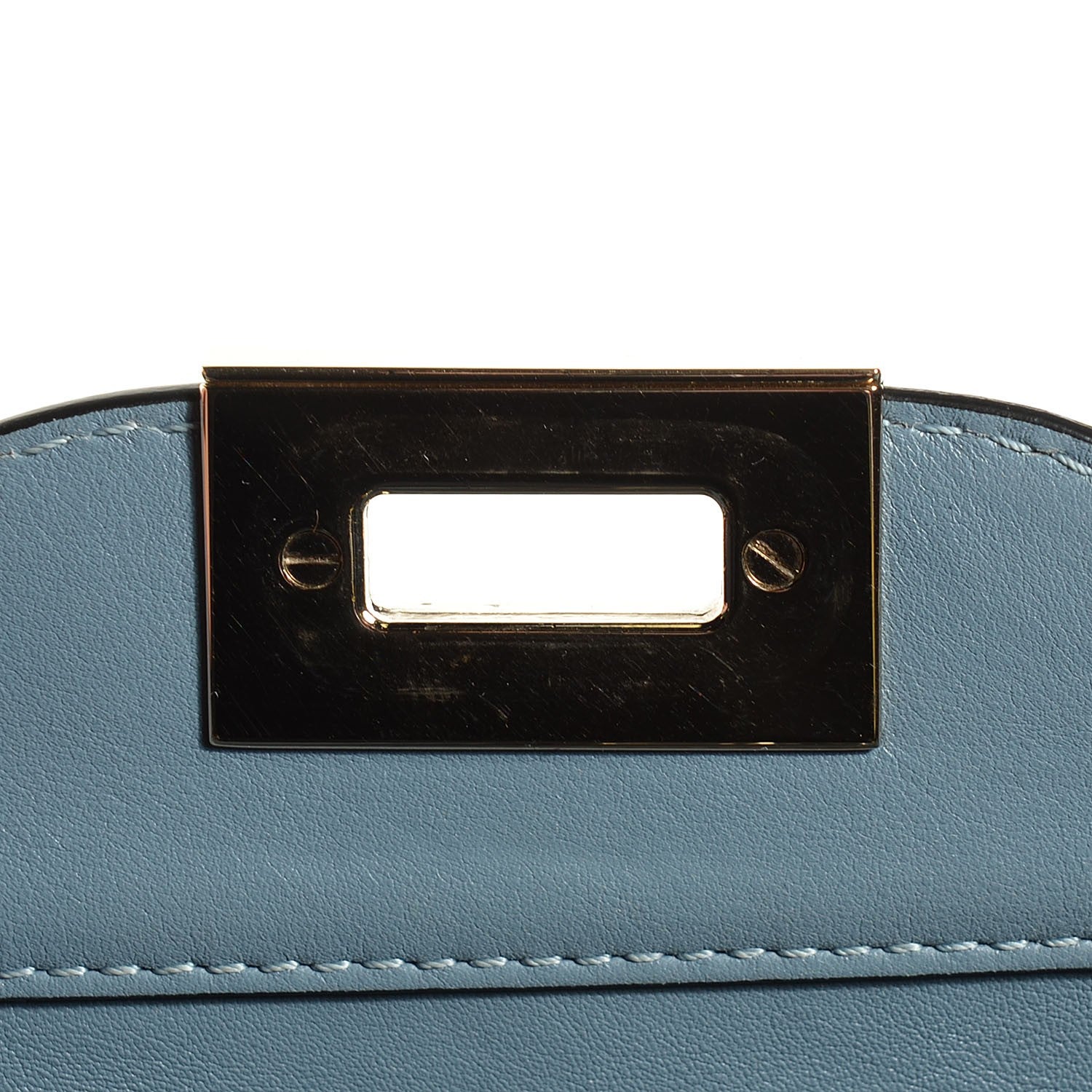 Valentino Garavani Vitello Rockstud Double Handle Tote London Stone 9 of 10