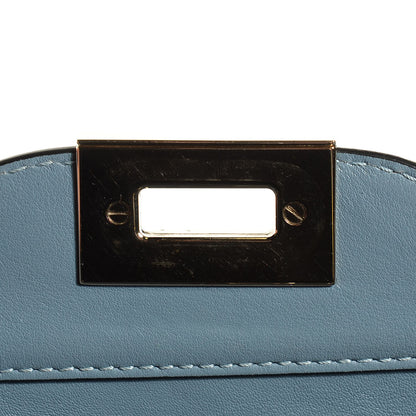 Valentino Garavani Vitello Rockstud Double Handle Tote London Stone 9 of 10