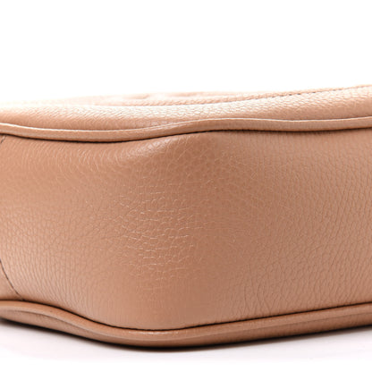 Gucci Pebbled Calfskin Small Soho Disco Bag Camelia 9 of 11