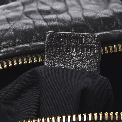 Givenchy Pebbled Sheepskin Calfskin Crocodile Embossed Large Pandora Black 8 of 13