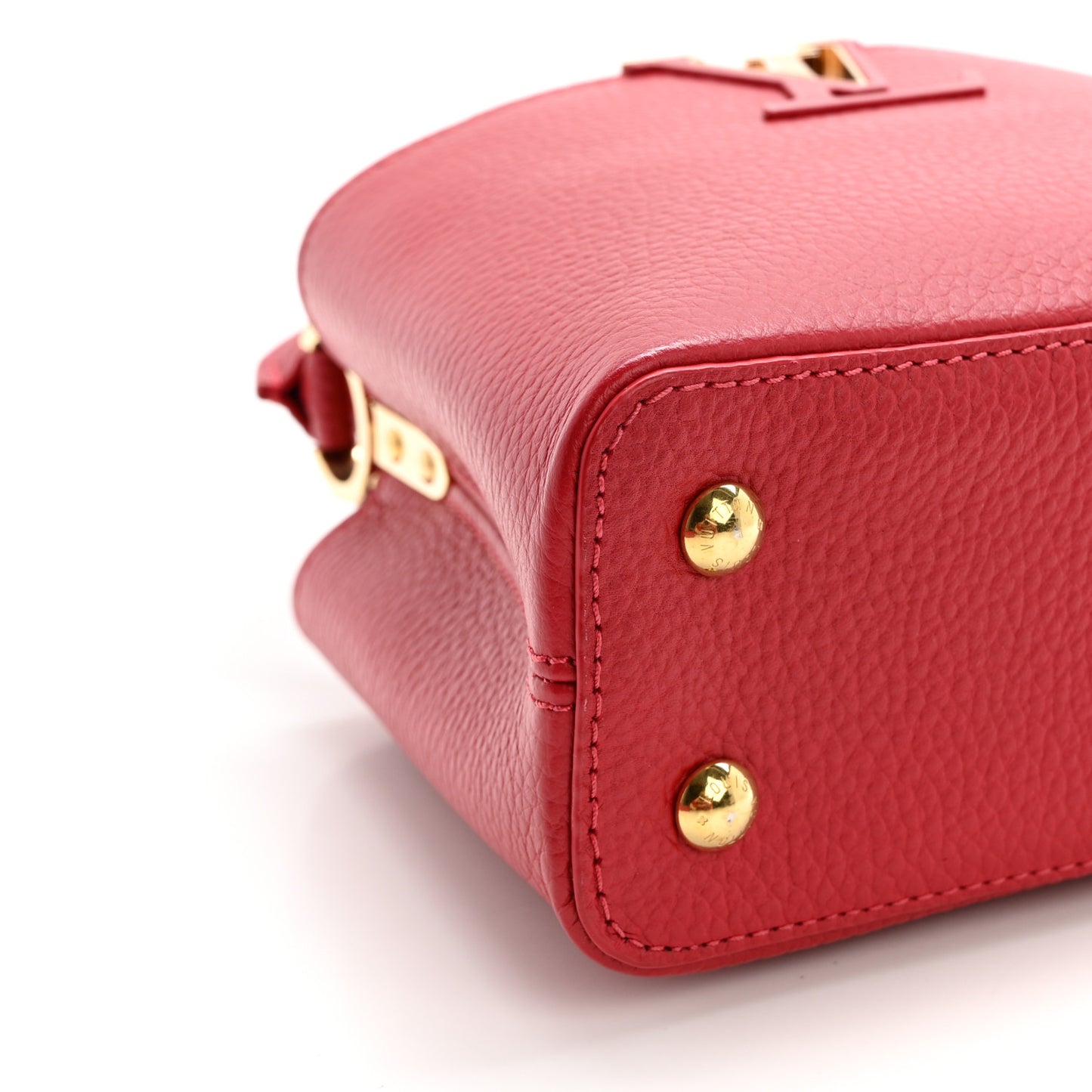 Taurillon Mini Capucines Scarlet