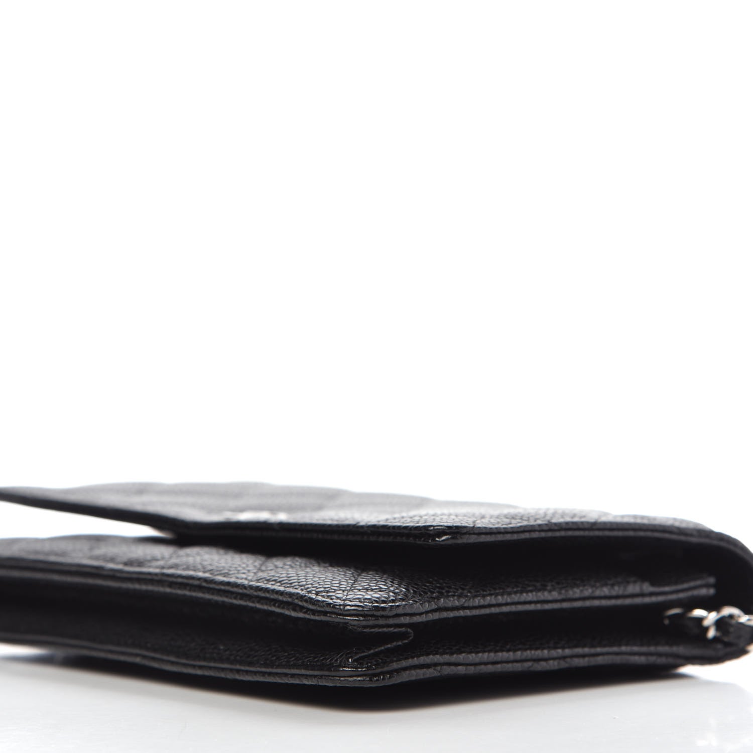 Chanel Caviar Quilted Wallet On Chain WOC Black 7 of 11