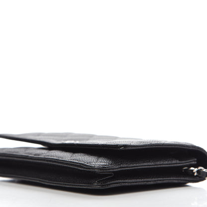 Chanel Caviar Quilted Wallet On Chain WOC Black 7 of 11