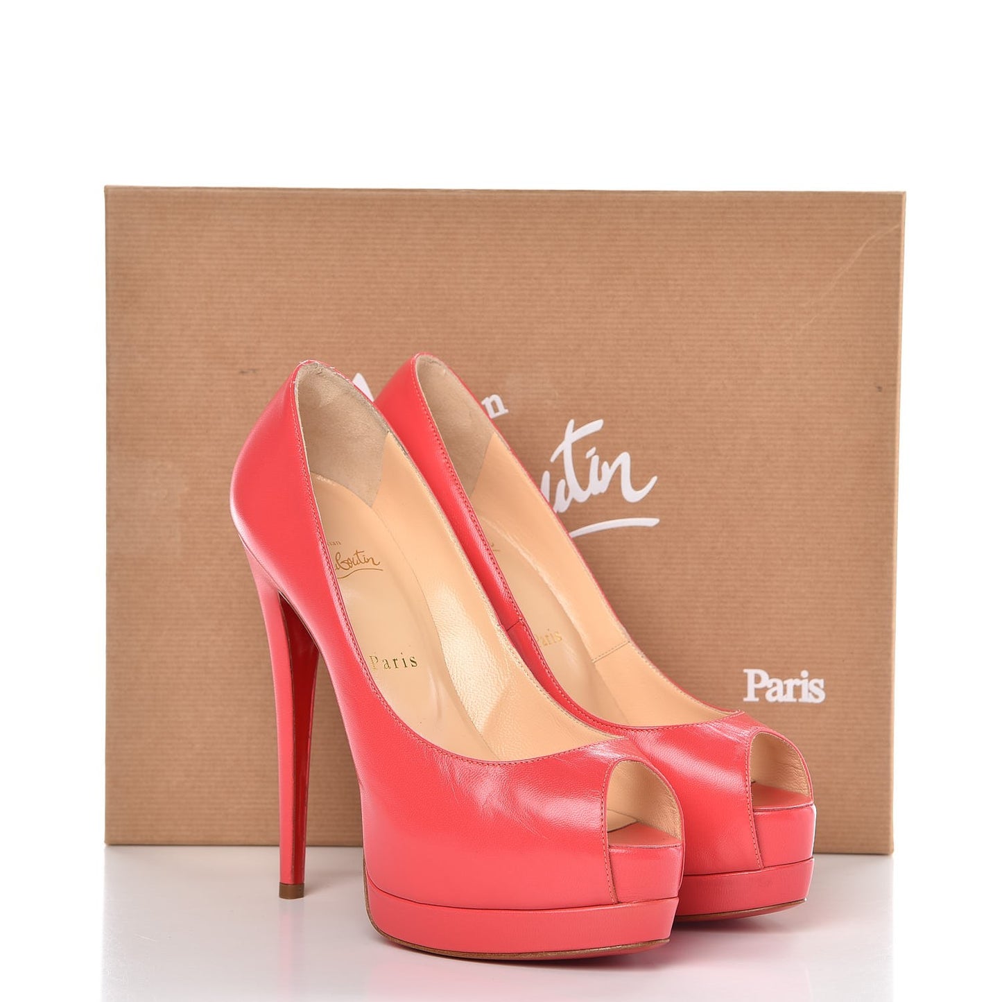 Kid Palais Royal 140 Pumps 38.5 Framboisine