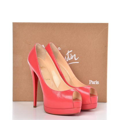 Christian Louboutin Kid Palais Royal 140 Pumps 38.5 Framboisine 8 of 10