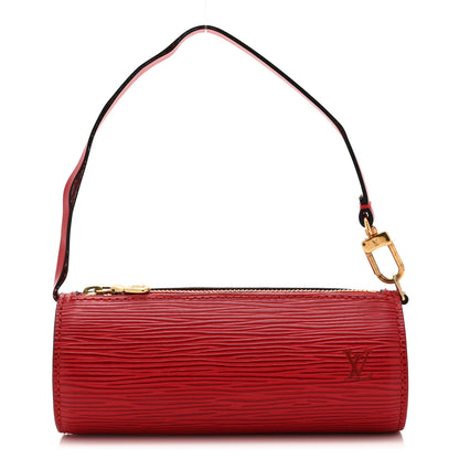 Louis Vuitton Epi Soufflot Pochette Castillan Red 1 of 10