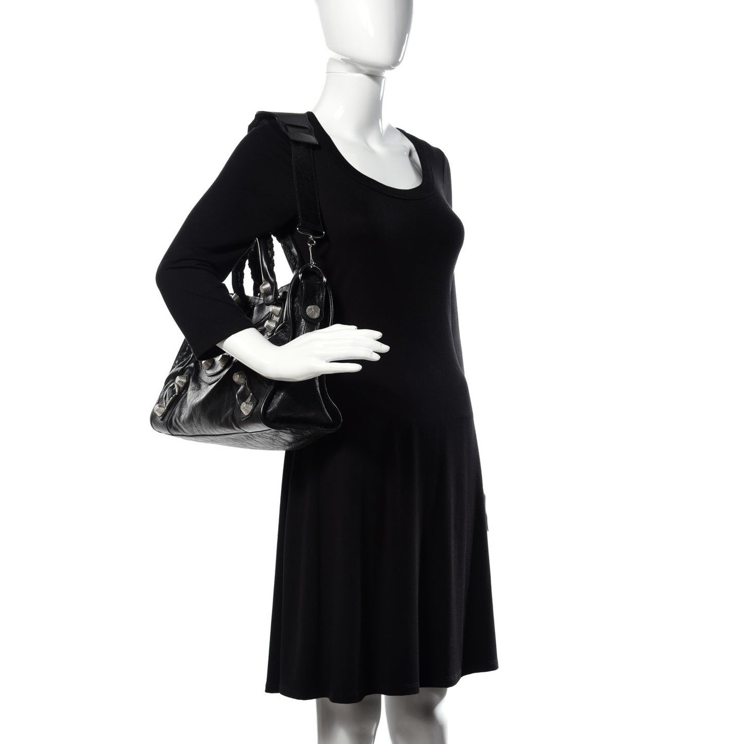 Agneau Giant 21 Silver Hardware City Black