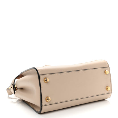 Fendi Vitello Tahiti Burro Medium Peekaboo Iconic Essentially Satchel Nuvola Rosa Bourbon 4 of 13