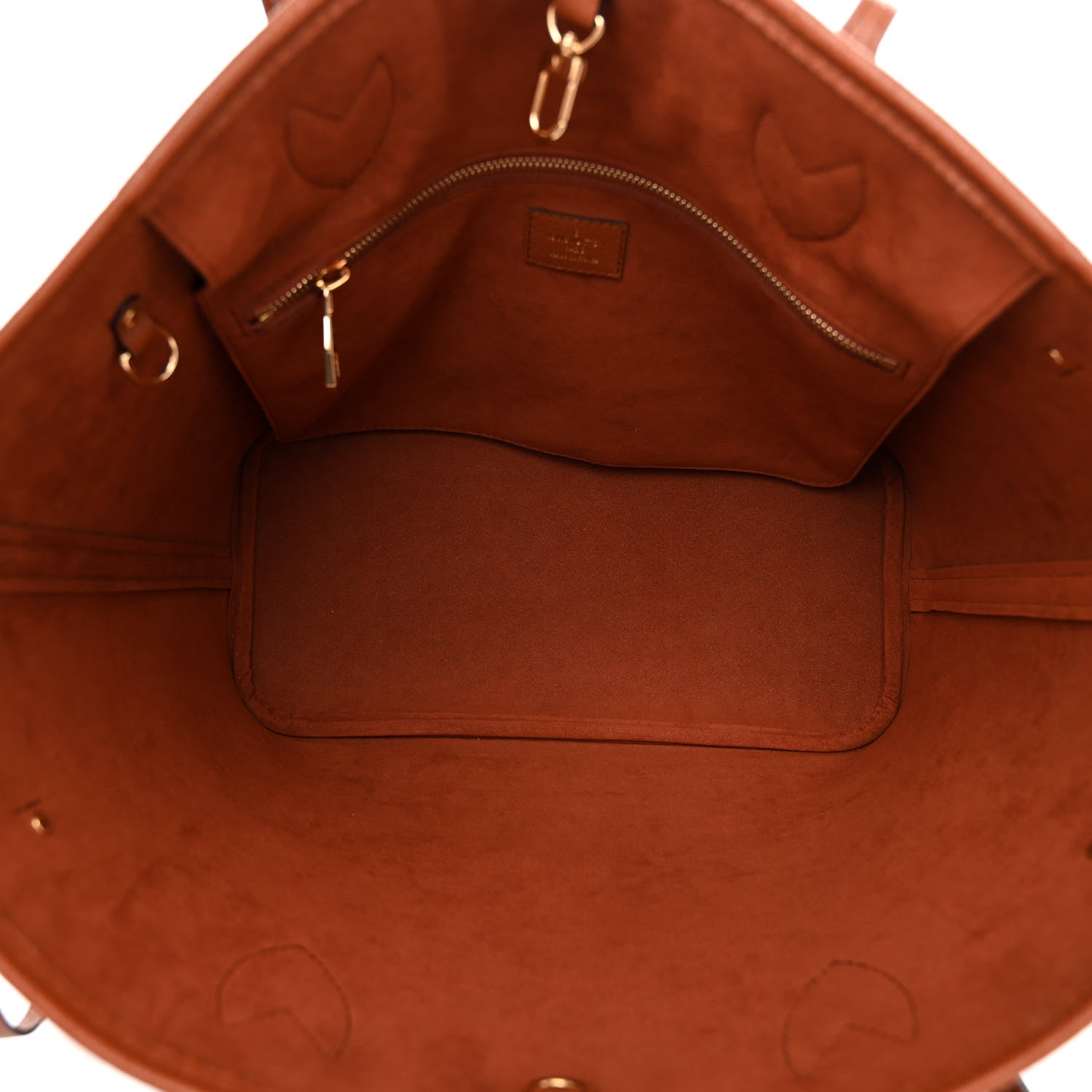 Louis Vuitton Empreinte Monogram Giant Neverfull MM Cognac 6 of 10