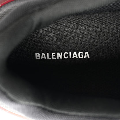 Balenciaga Fabric Mesh Clear Sole Womens Triple S Sneakers 36 Black Pink Neon 8 of 10