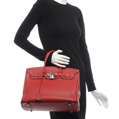 Hermes Togo Birkin 35 Rouge Vif 2 of 22