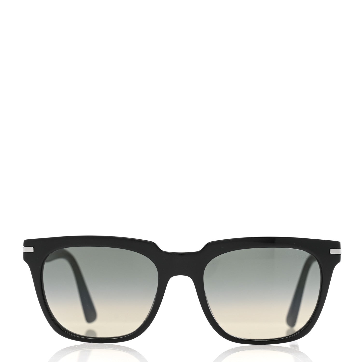 Prada Acetate Polarized Sunglasses SPR 04Y Black 2 of 8