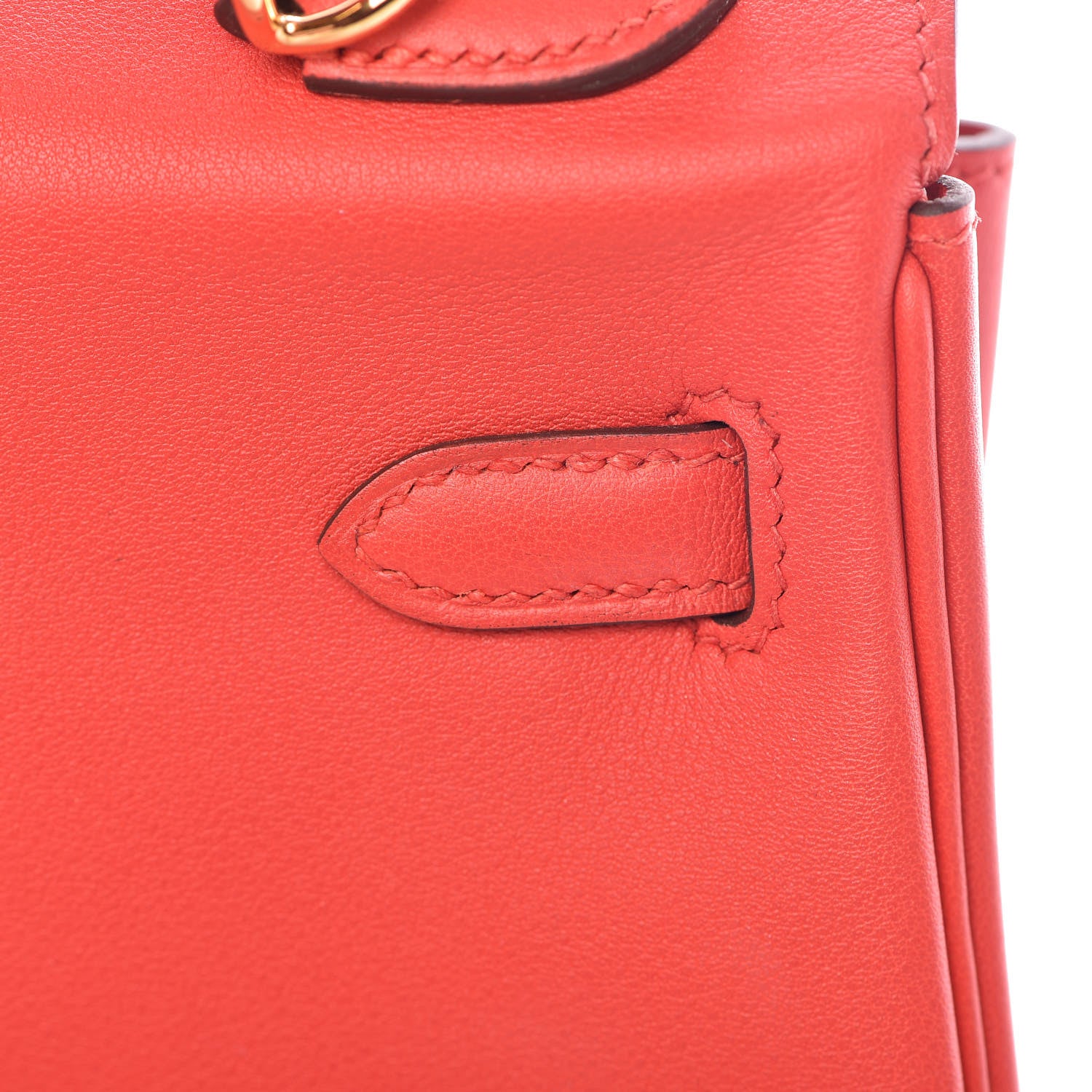 Hermes Swift Kelly Retourne 25 Rouge Tomate 19 of 41