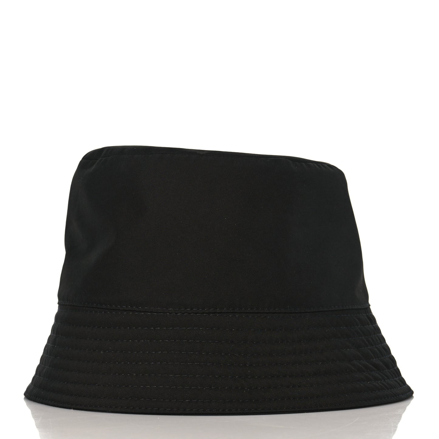 Technical Nylon Linea Rossa Bucket Hat M Black