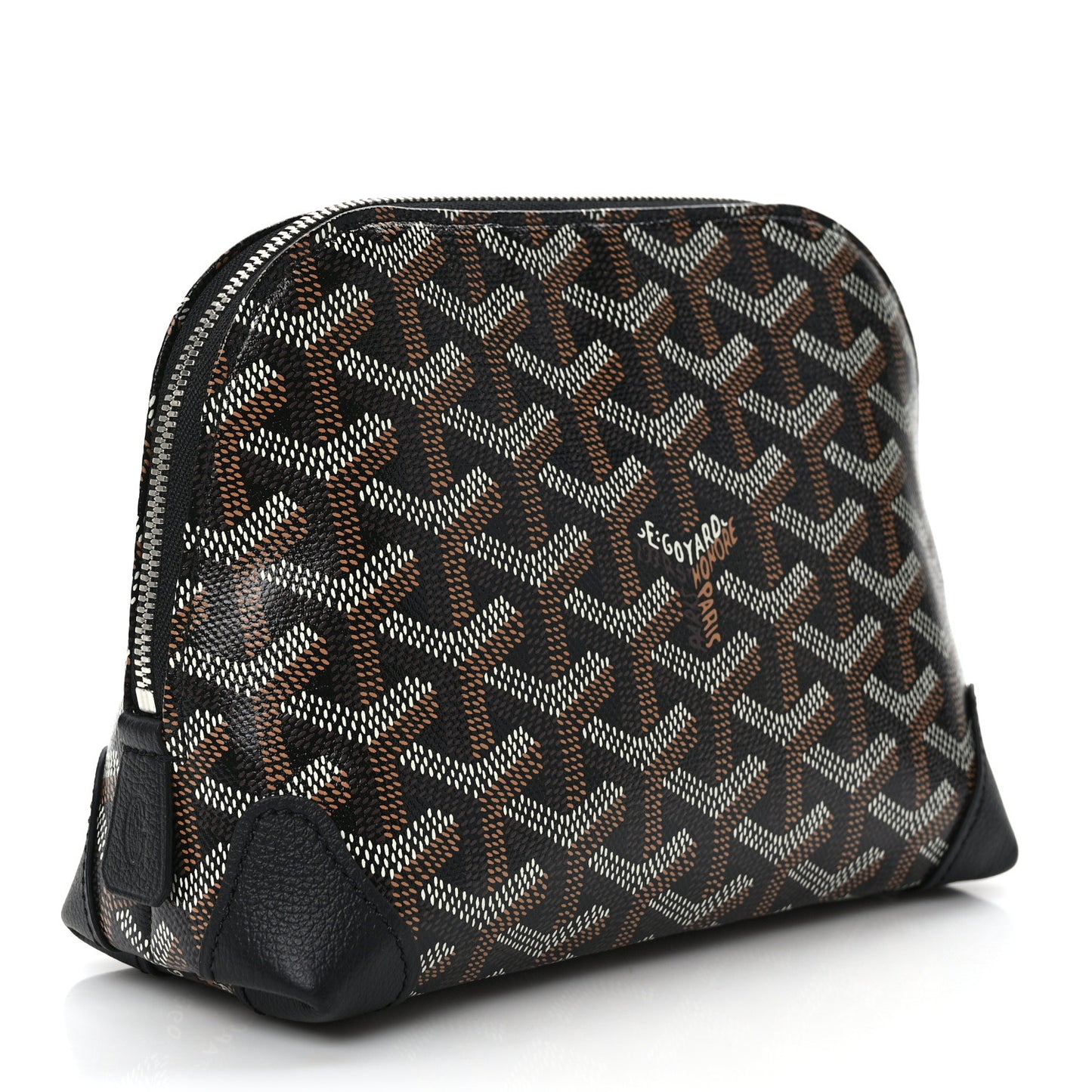 Goyardine Vendome Toiletry Pouch Black