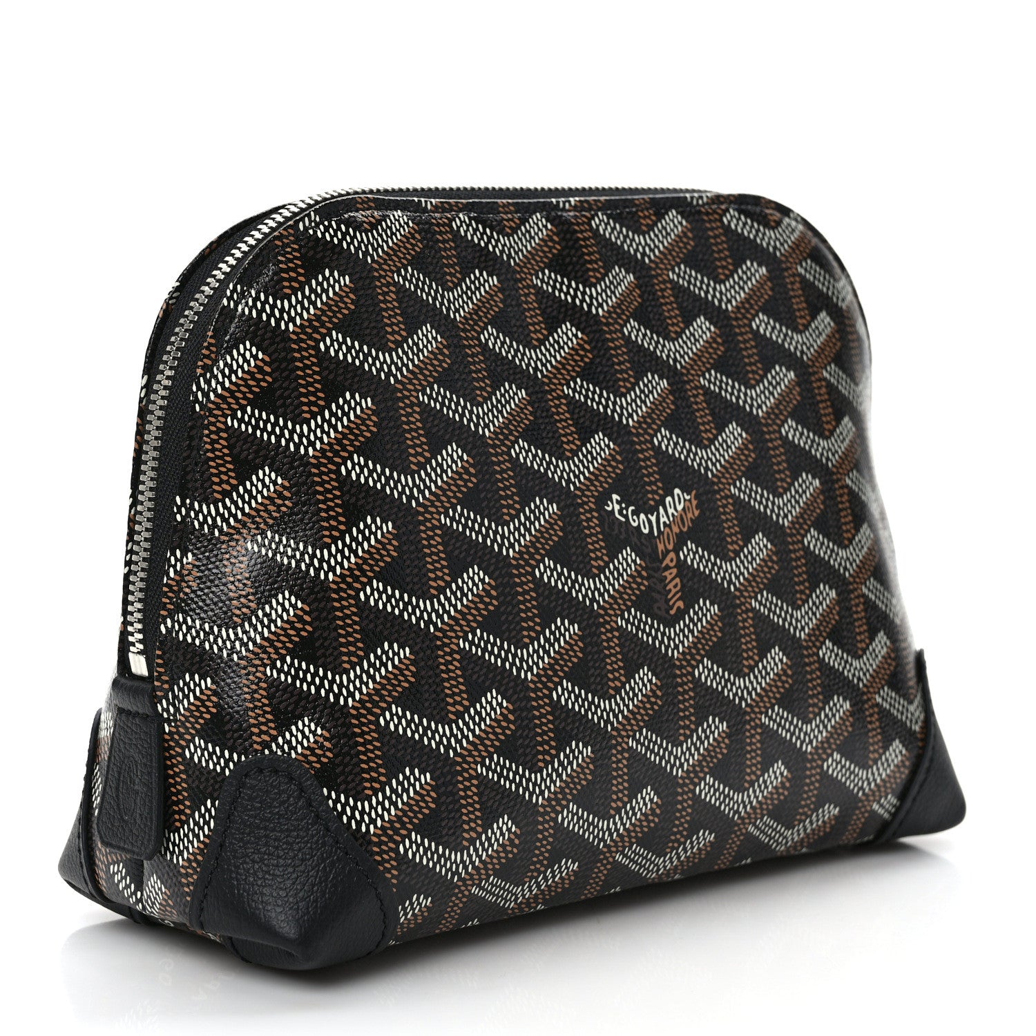 Goyard Goyardine Vendome Toiletry Pouch Black 3 of 6