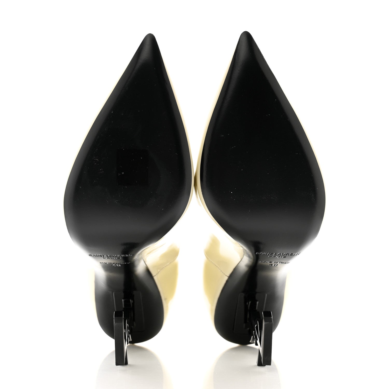 Saint Laurent Patent Opyum 100 Pumps 40 Neutro 5 of 11