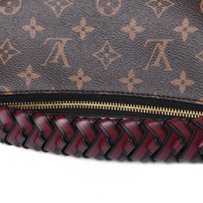 Louis Vuitton Monogram Beaubourg Hobo Mini Bordeaux Red Peach Safran Blue Jean Blue 17 of 17