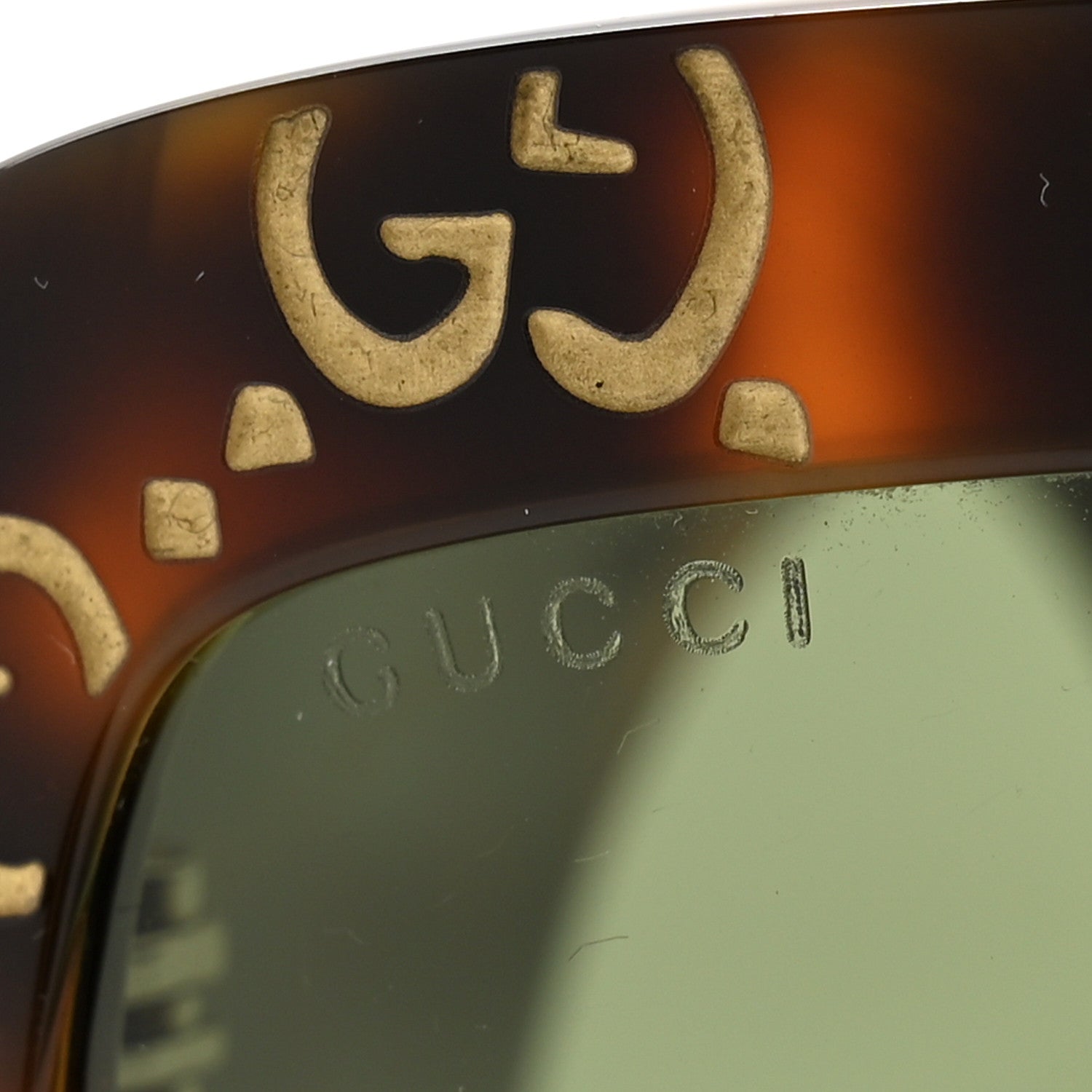 Gucci Acetate Monogram Shield Sunglasses GG0983S Havana 7 of 8
