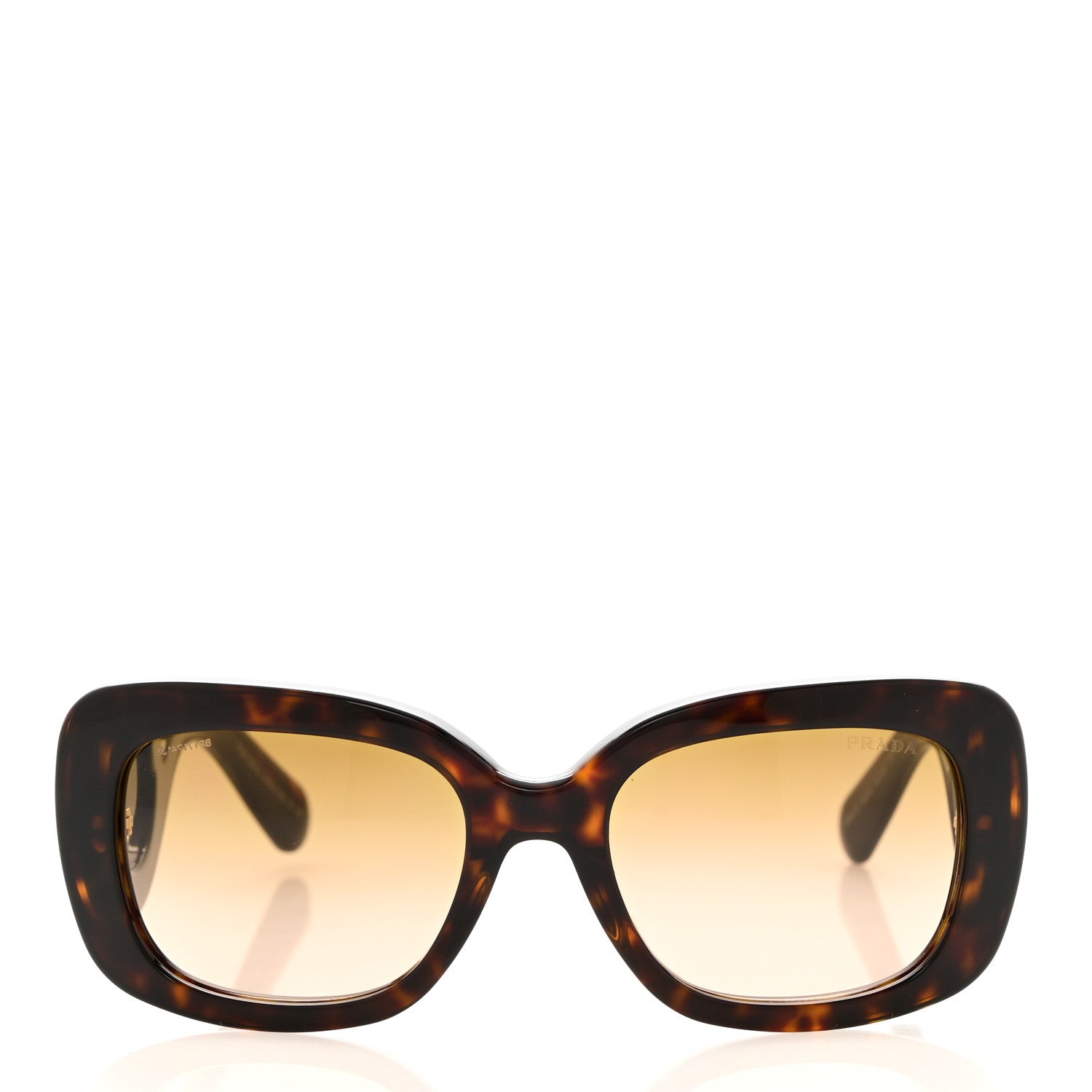 Prada Acetate Baroque Sunglasses SPR 27O Tortoise 2 of 8