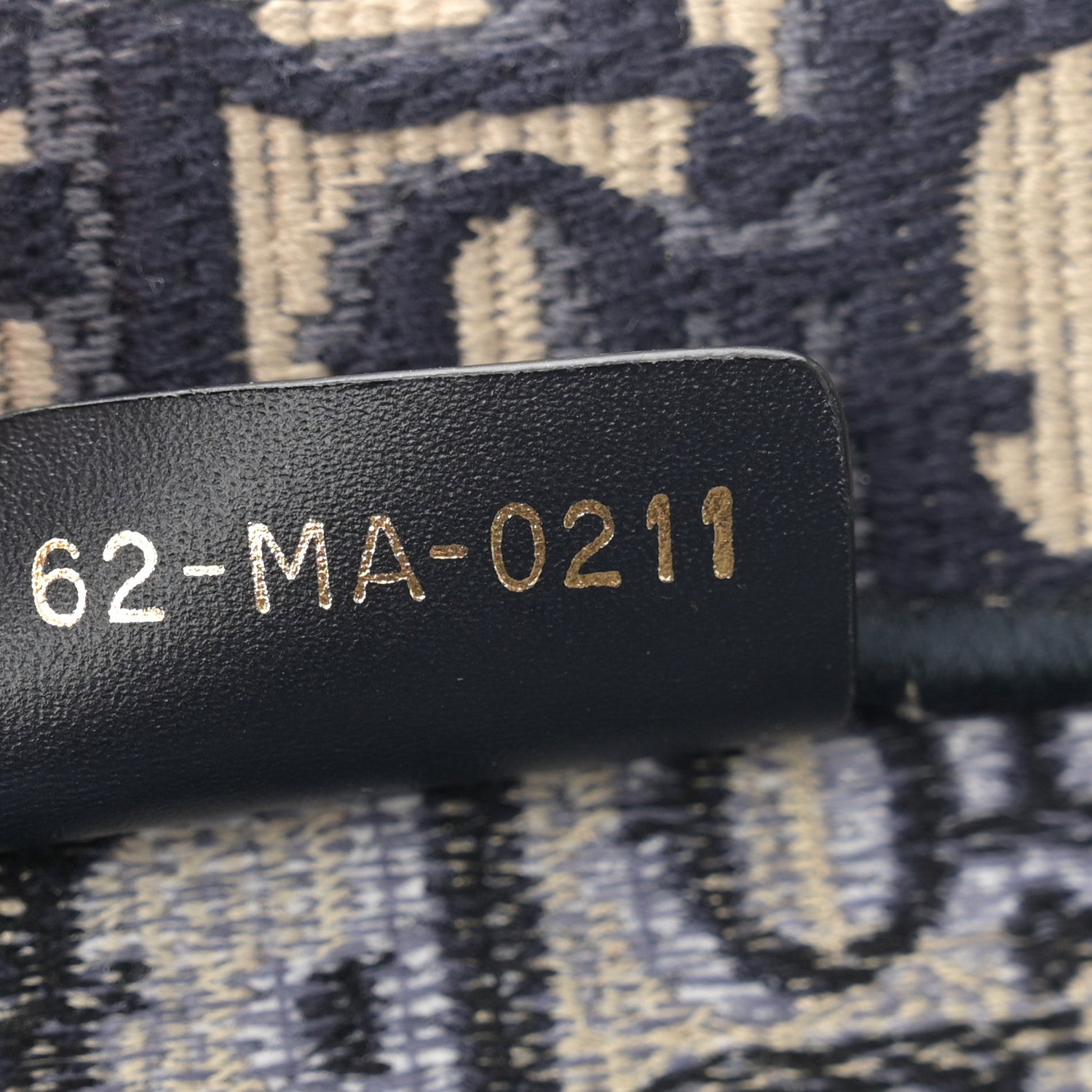 Christian Dior Oblique Medium Book Tote Blue Multicolor 7 of 11