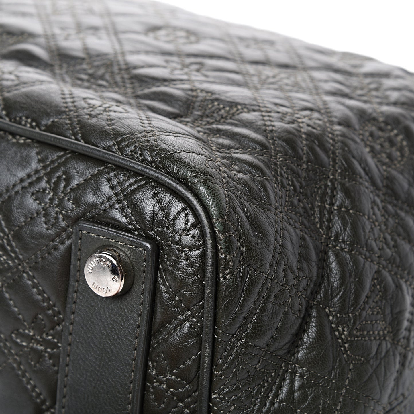 Monogram Lambskin Antheia Lilia PM Vert Bronze