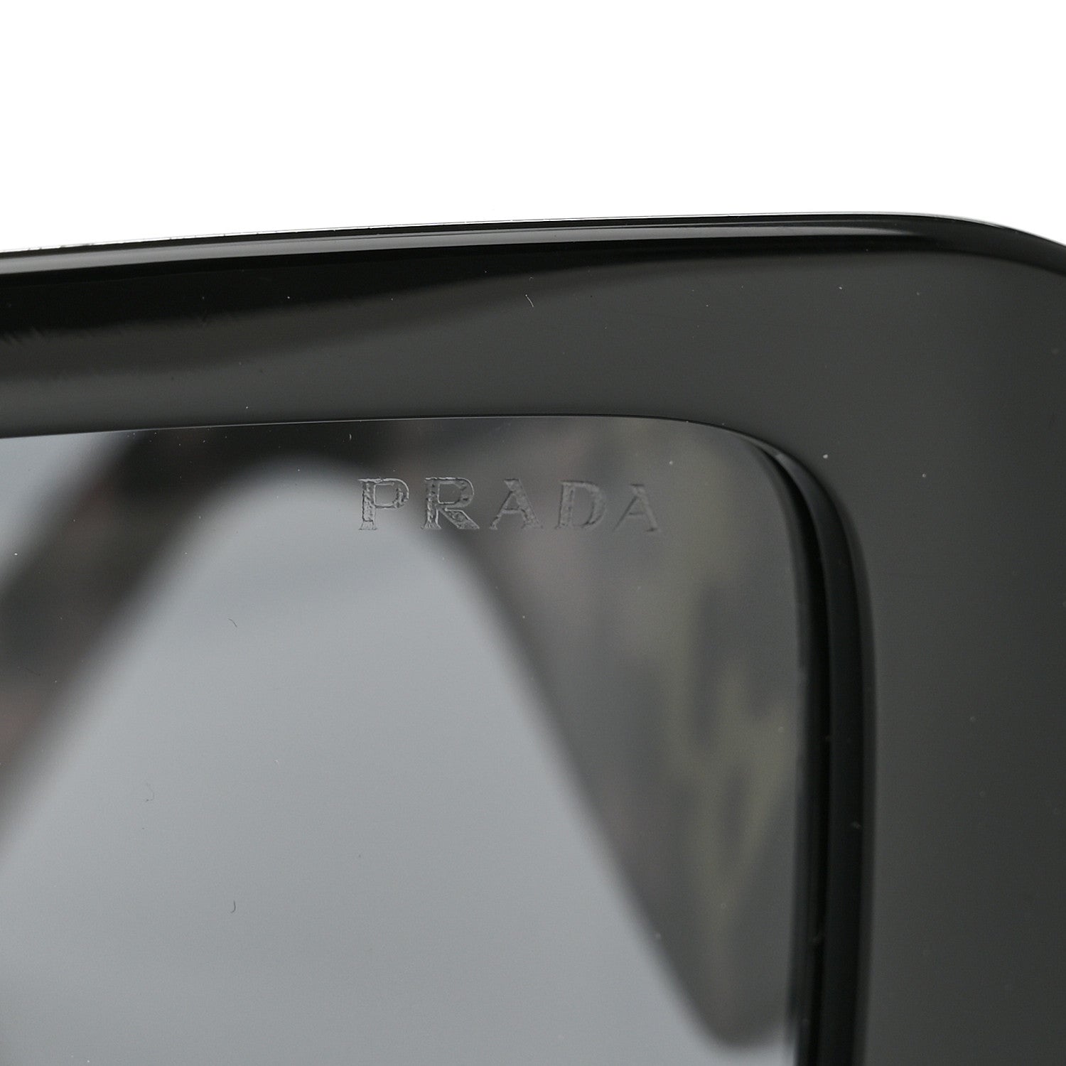 Prada Acetate Symbole Sunglasses SPR 23Y Slate Grey 8 of 9