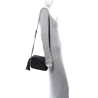 Gucci Pebbled Calfskin Small Soho Disco Bag Black 2 of 12