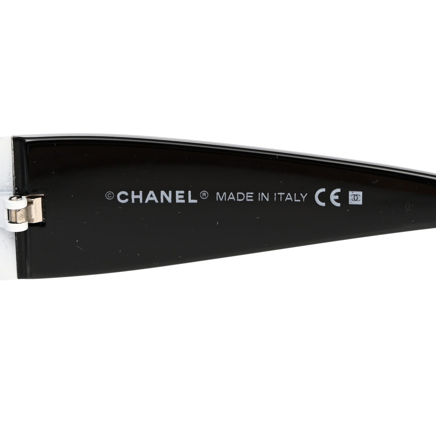 Chanel CC Sunglasses 4114 Black White 6 of 8