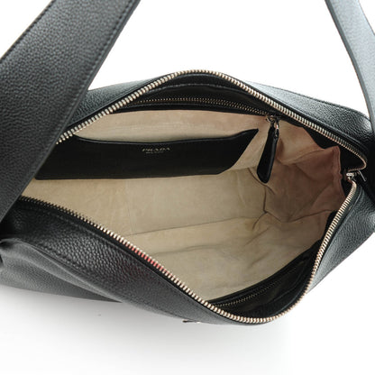 Prada Vitello Daino Shoulder Bag Nero Black 5 of 8