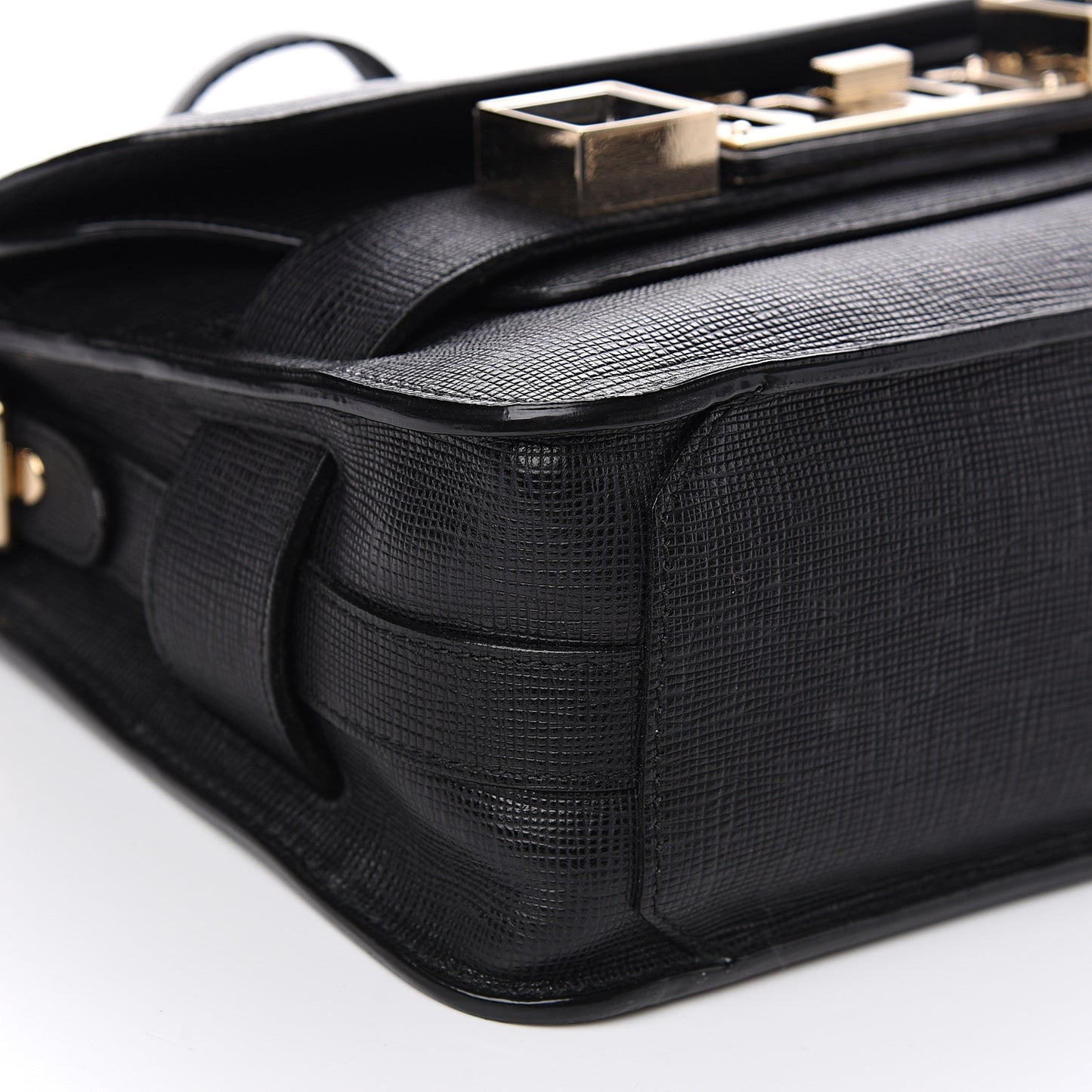 New Linosa Mini PS11 Classic Shoulder Bag Black
