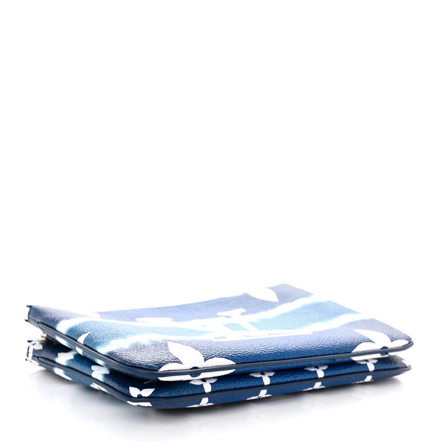 Monogram Giant Escale Double Zip Pochette Blue