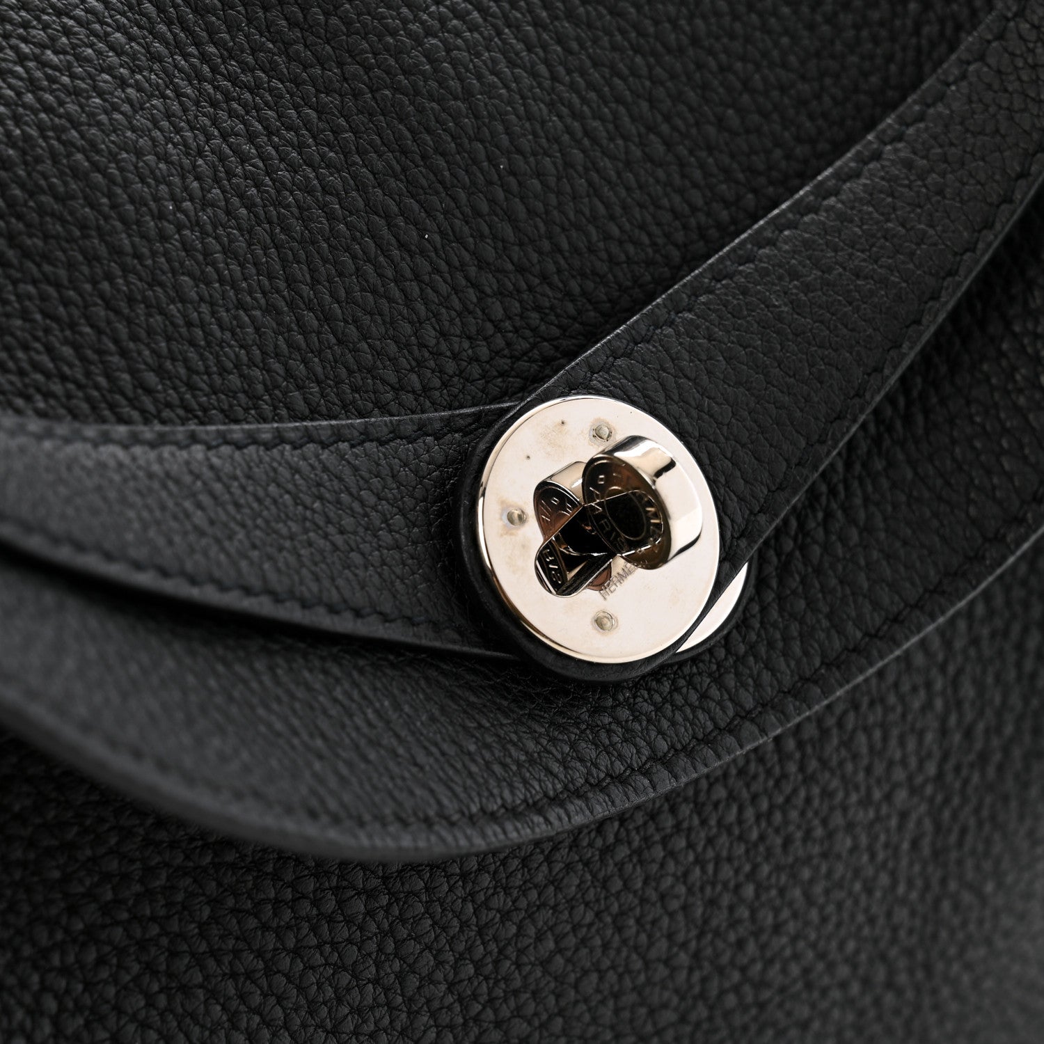 Hermes Taurillon Clemence Lindy 30 Black 12 of 12
