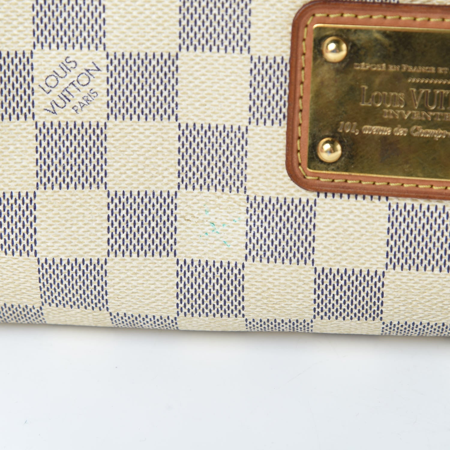Louis Vuitton Damier Azur Eva Clutch 14 of 15