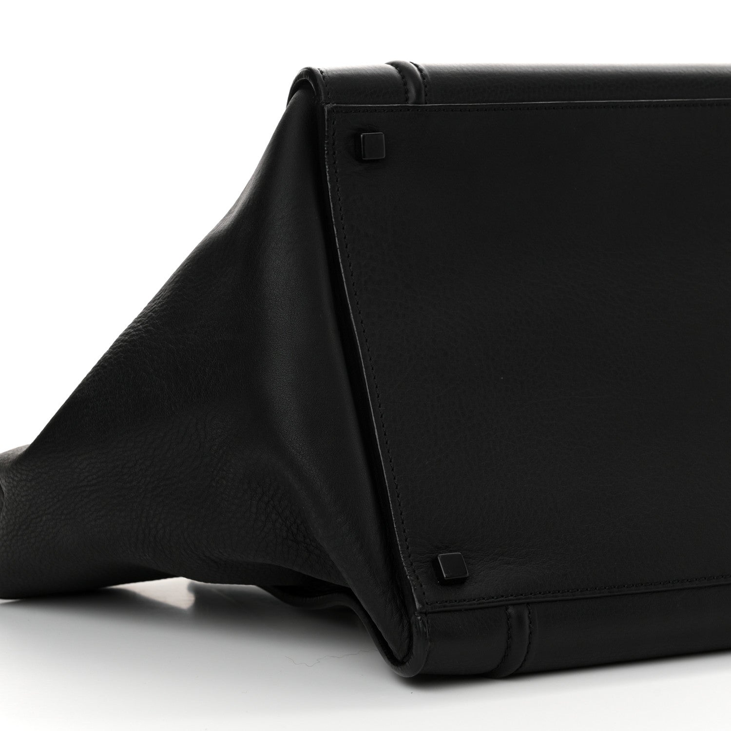 Celine Supple Calfskin Medium Phantom Luggage Black 8 of 13